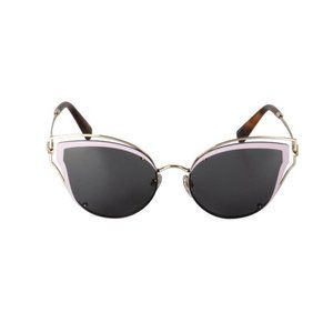 Valentino Pink Black Cat Eye Sunglasses
